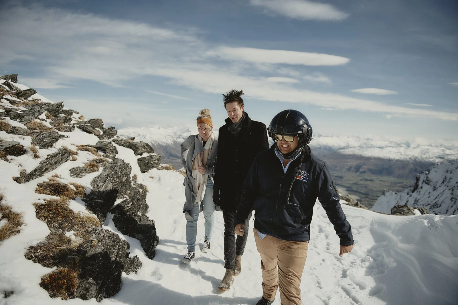queenstown engagement proposal helicopter photoshoot