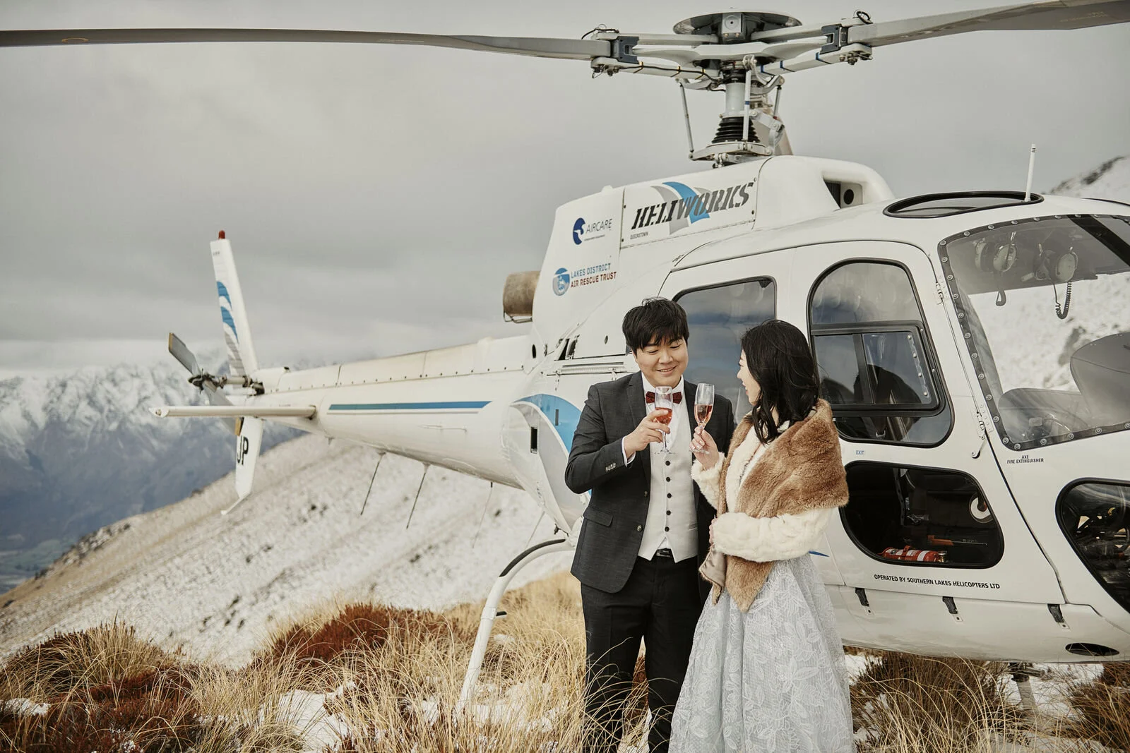 Queenstown Heli Wedding