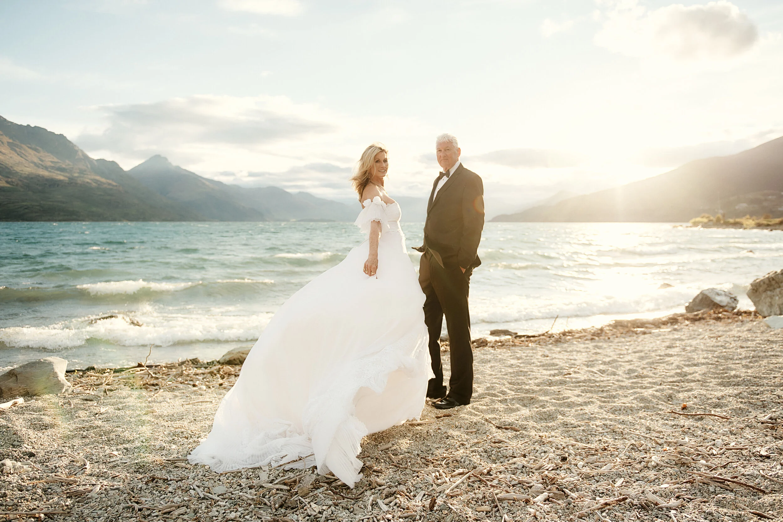 Queenstown Heli Wedding Anniversary Vow Renewal