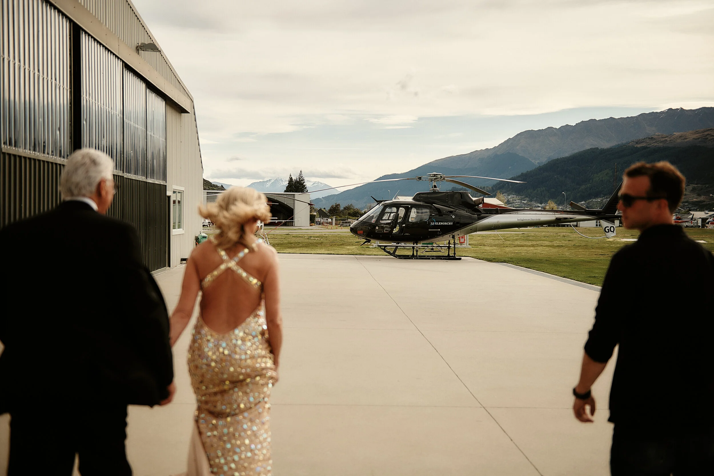Queenstown Heli Wedding Anniversary Vow Renewal