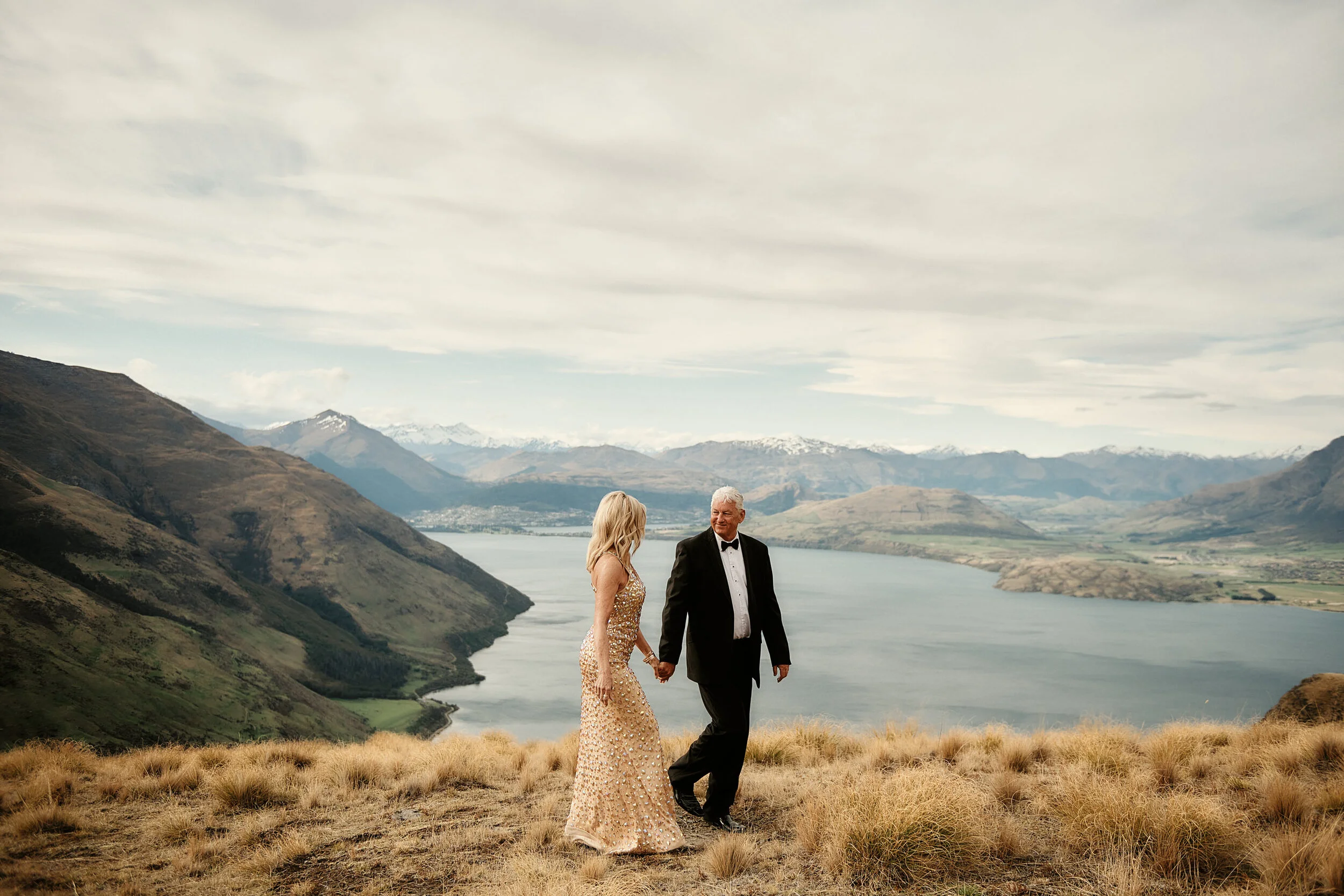 Queenstown Heli Wedding Anniversary Vow Renewal