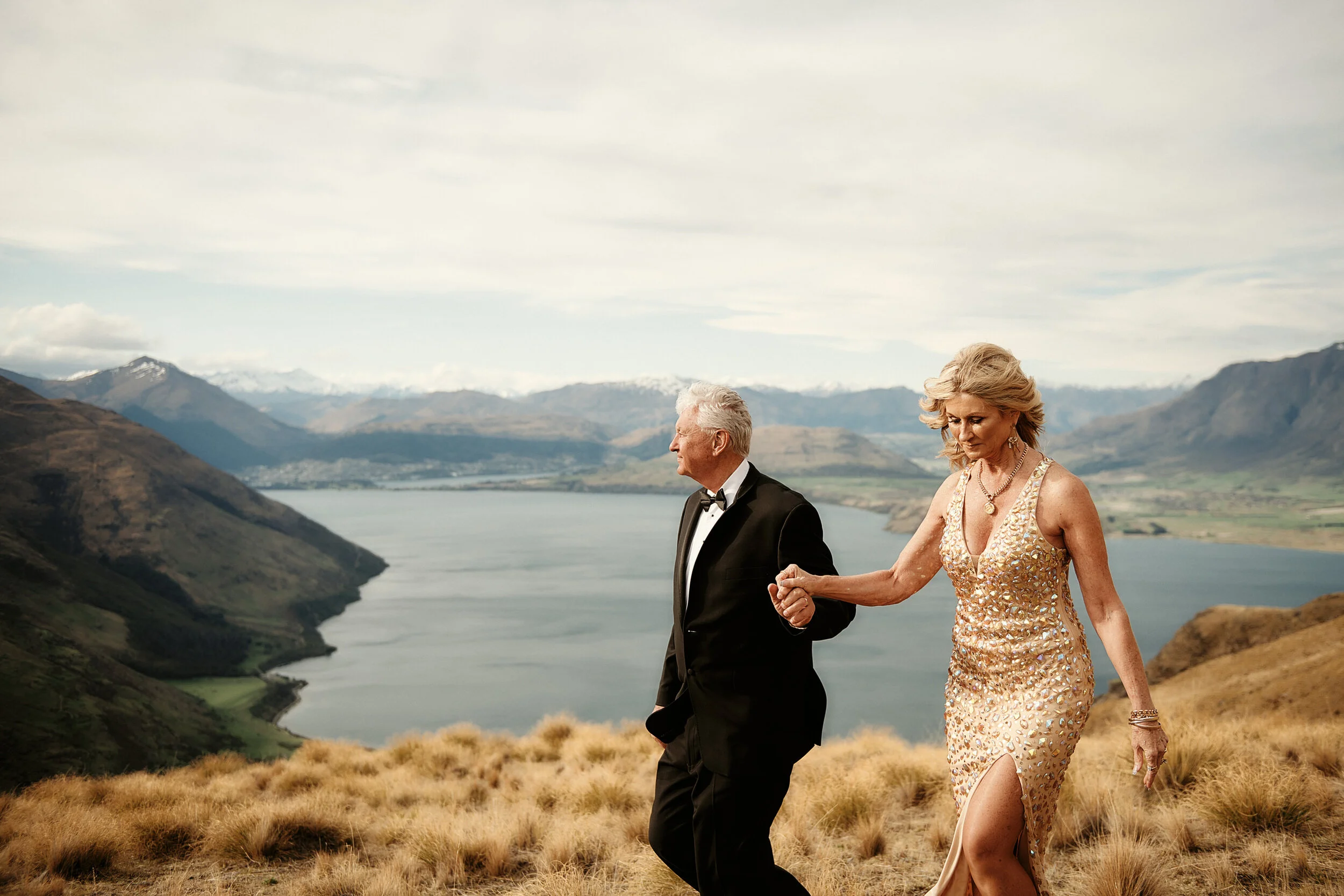 Queenstown Heli Wedding Anniversary Vow Renewal