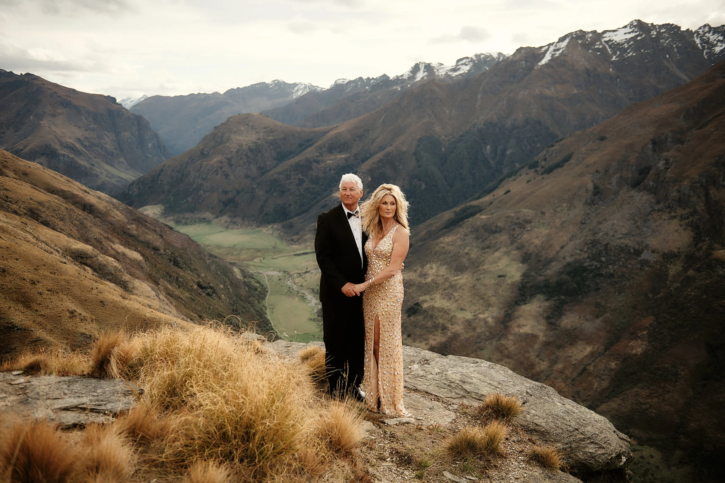 Queenstown Heli Wedding Anniversary Vow Renewal