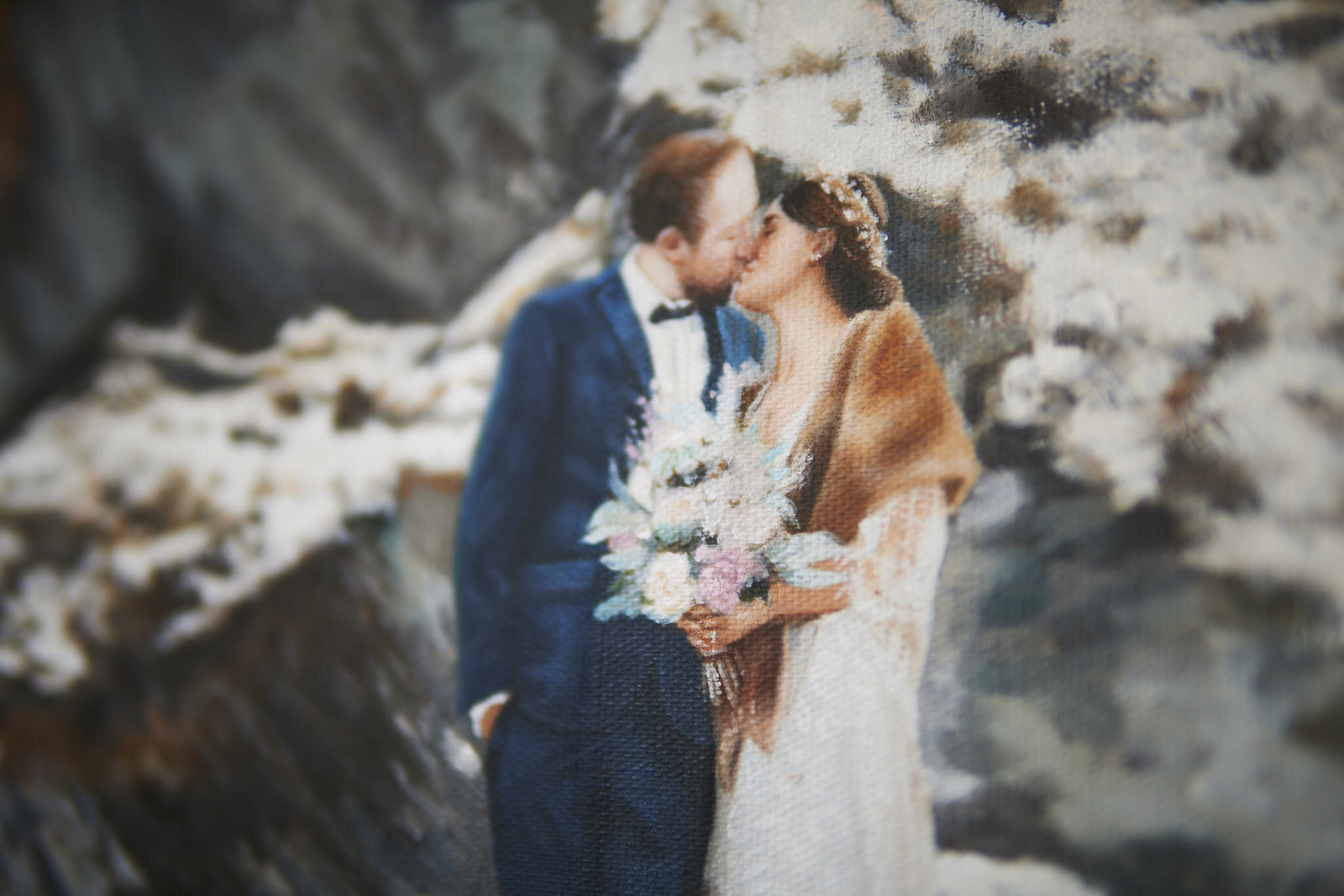 Wedding Oil Painting