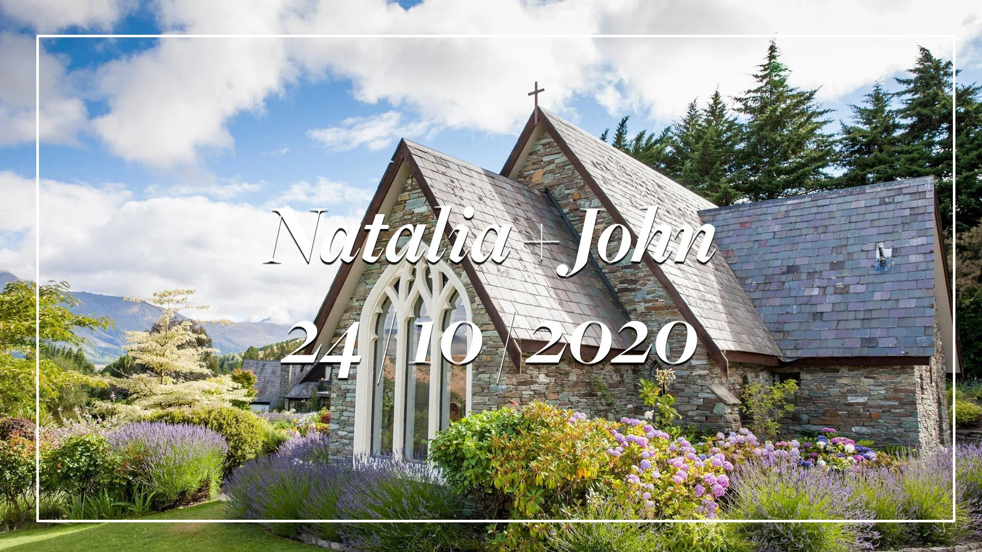 Natalya and John's Queenstown Stoneridge Wedding Live Stream Video