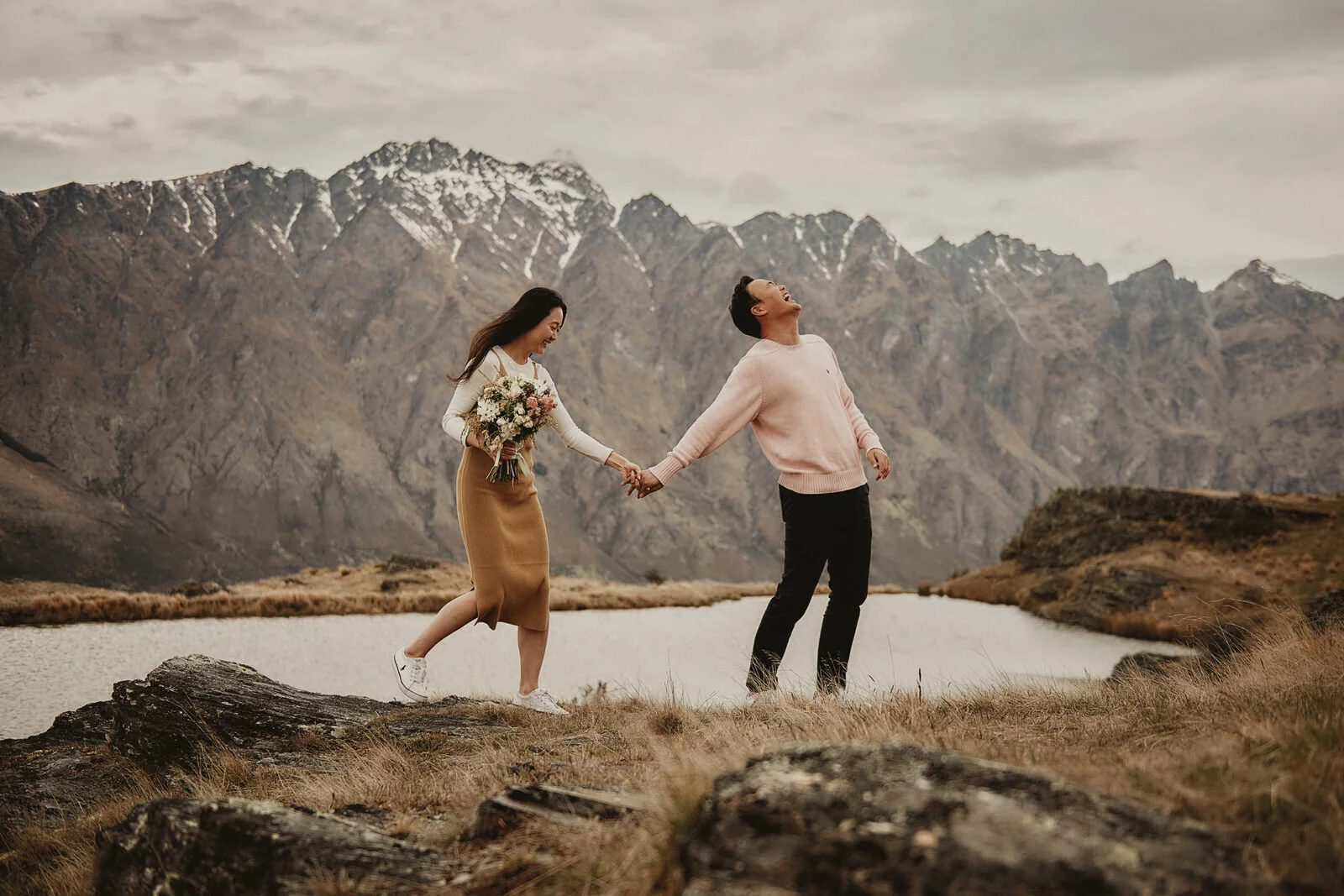 Queenstown Engagement Shoot Wedding Photographer Deer Park Heights