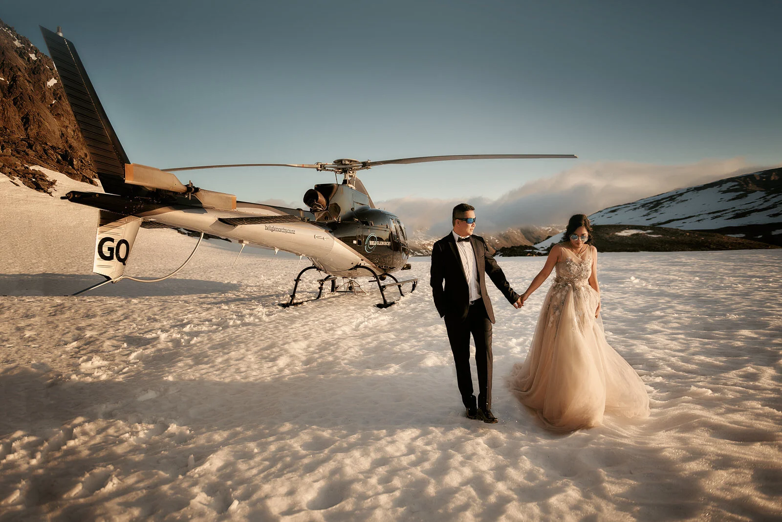 Queenstown Heli Wedding