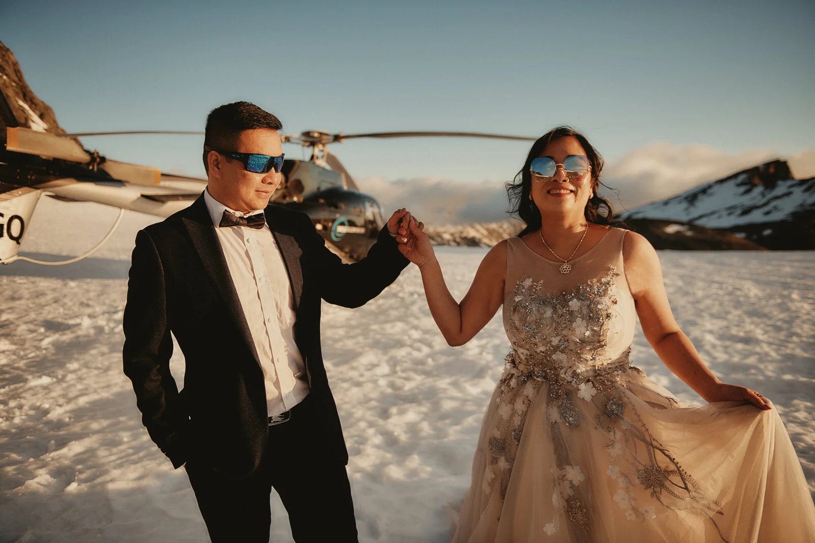 Queenstown Heli Wedding
