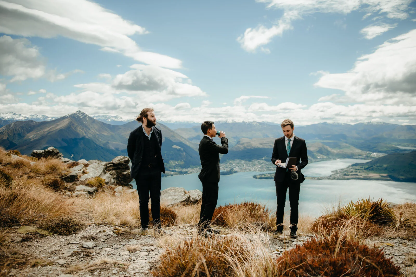 Queenstown Cecil Peak Heli Wedding Elopement