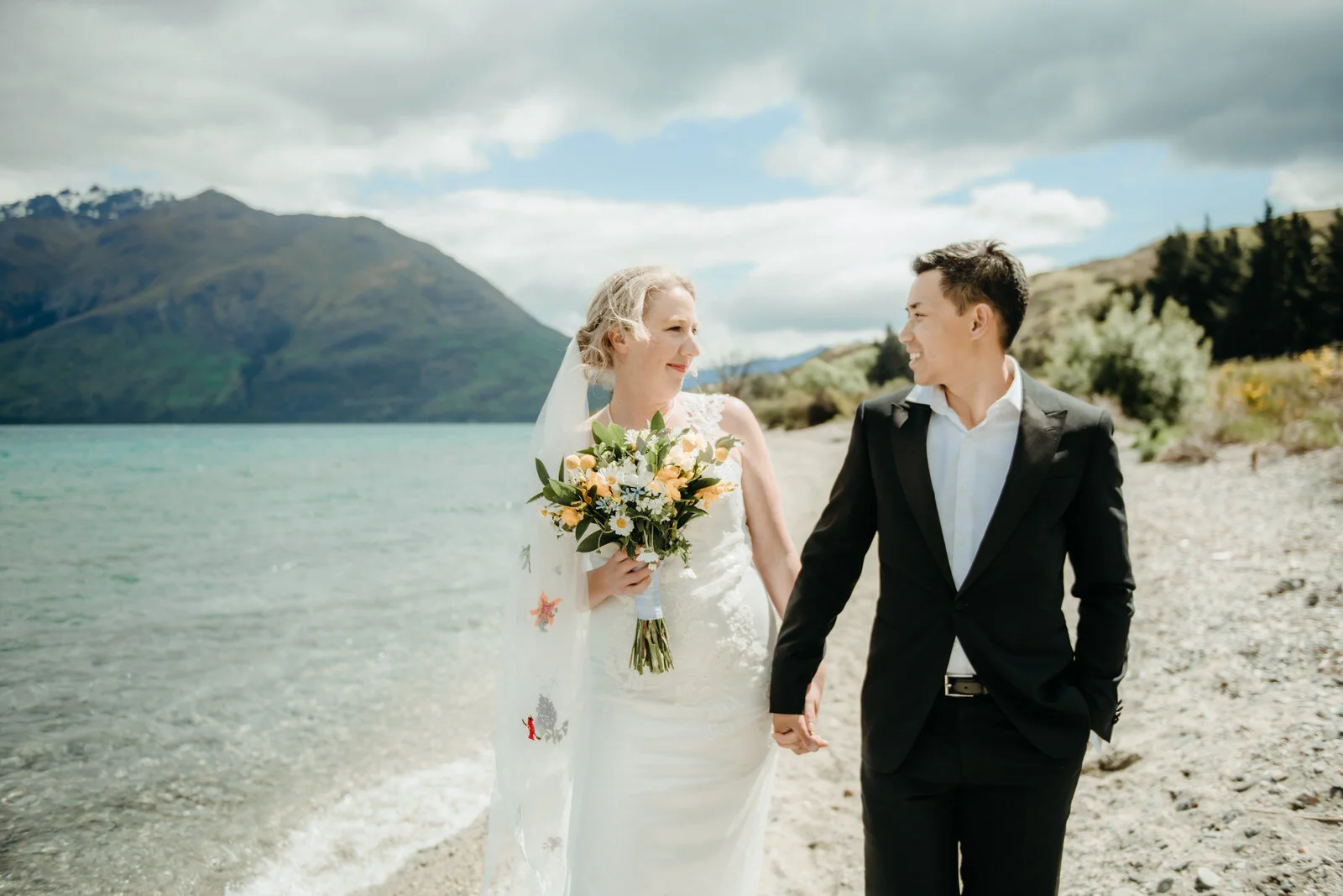 Queenstown Cecil Peak Heli Wedding Elopement