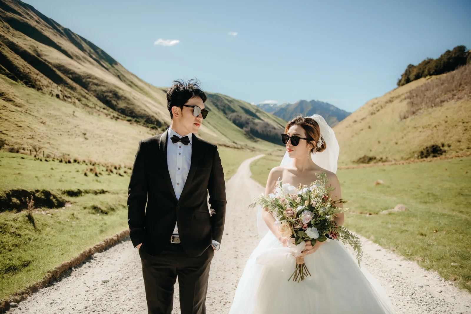 Queenstown Helicopter Pre-Wedding Shoot