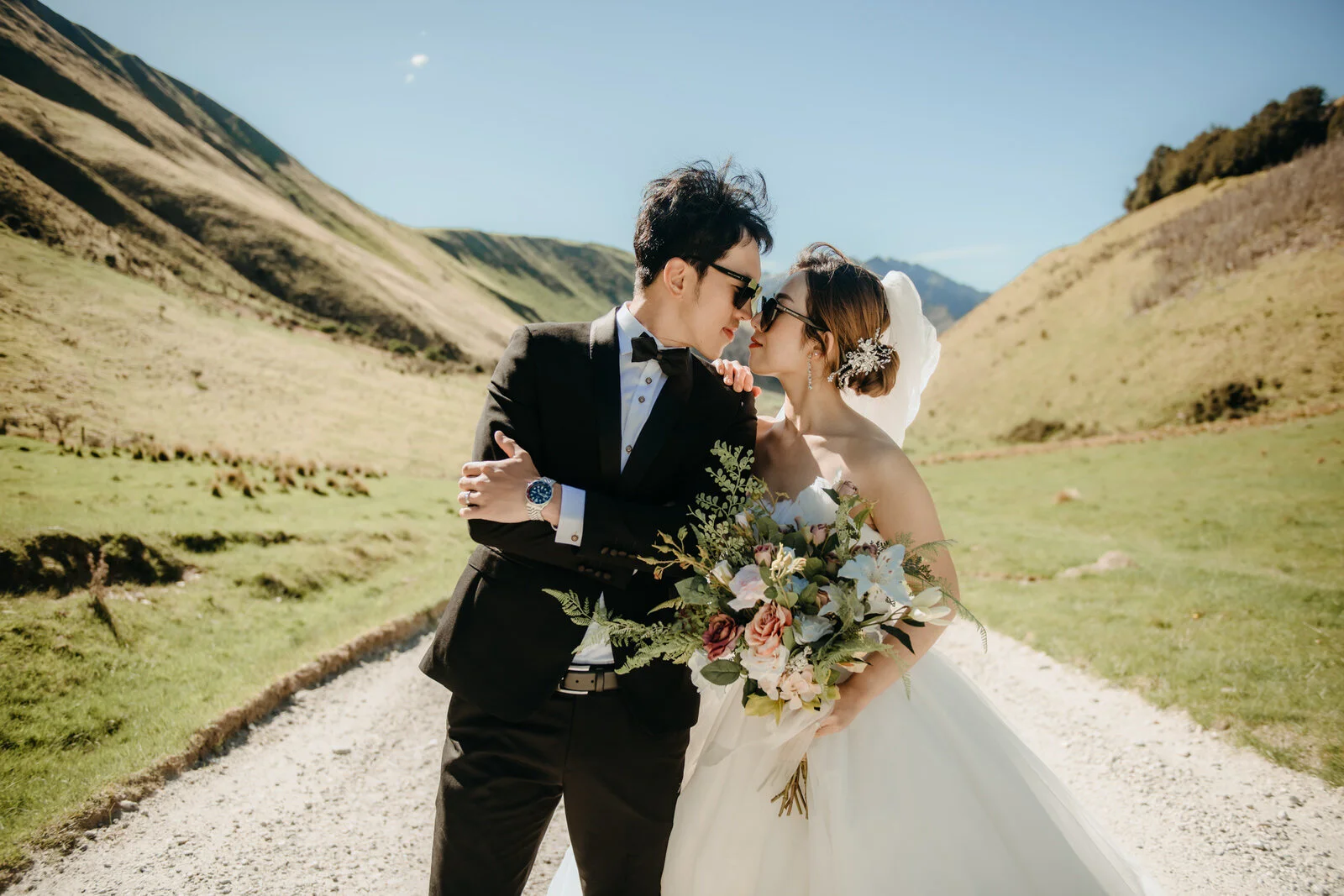 Queenstown Helicopter Pre-Wedding Shoot