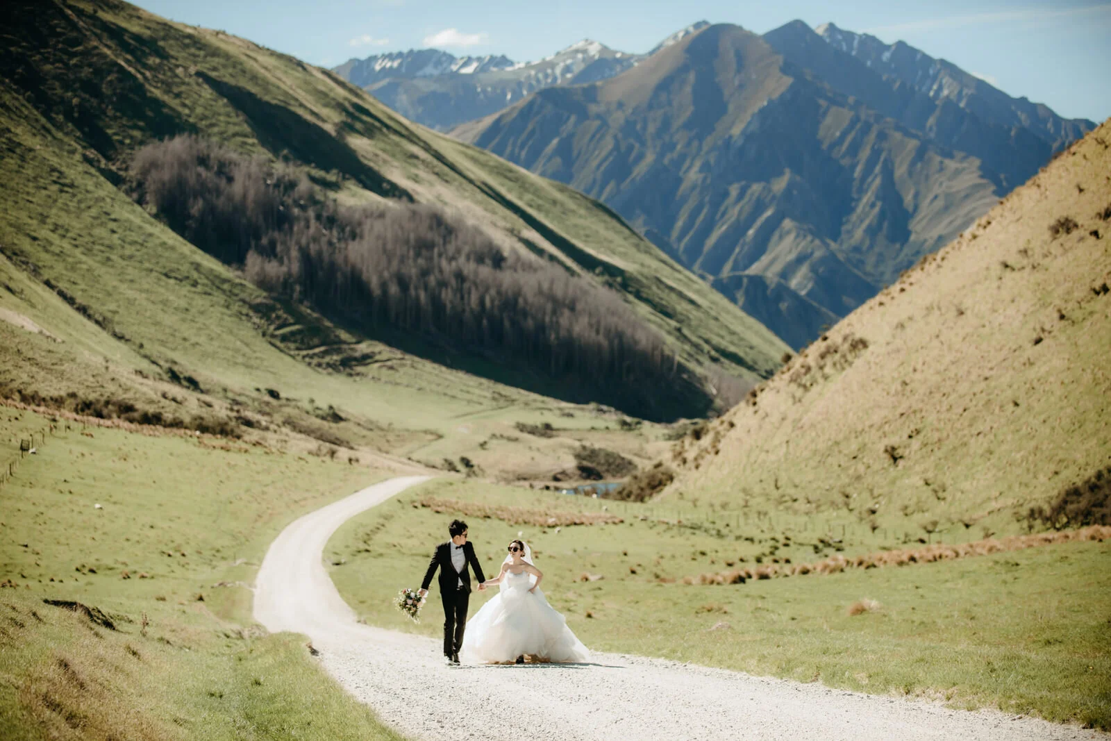 Queenstown Helicopter Pre-Wedding Shoot
