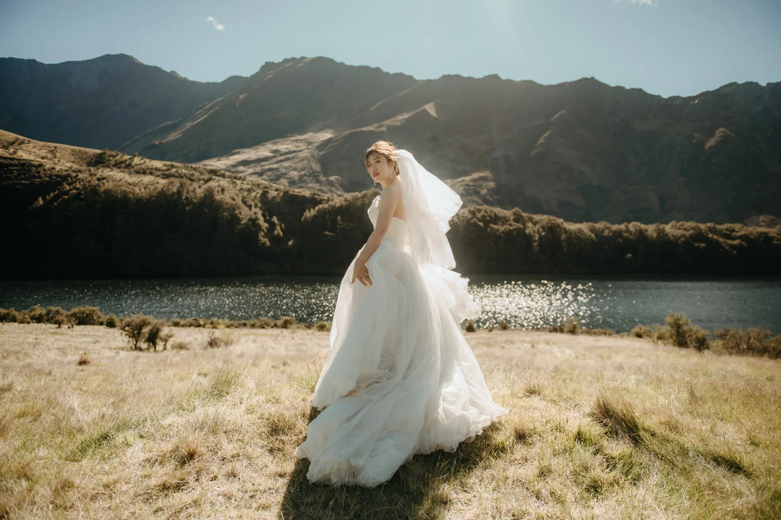 Queenstown Helicopter Pre-Wedding Shoot