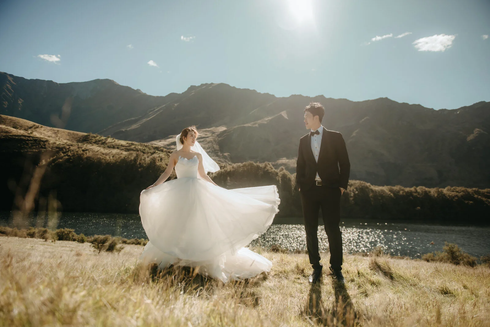 Queenstown Helicopter Pre-Wedding Shoot