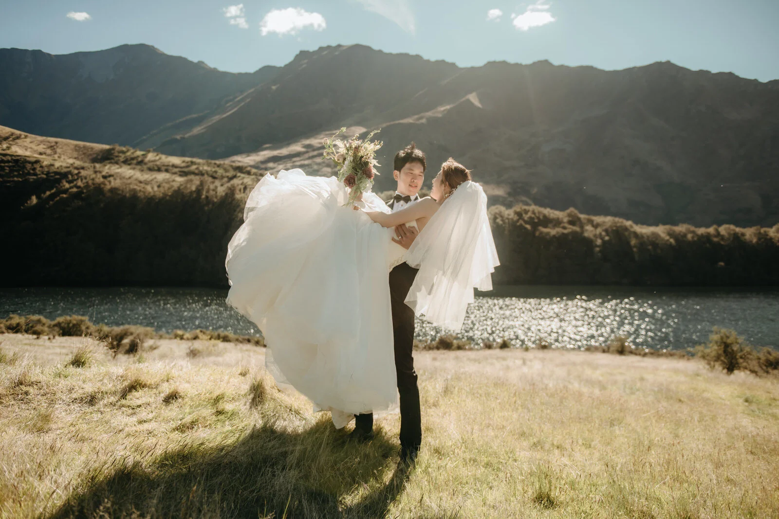 Queenstown Helicopter Pre-Wedding Shoot
