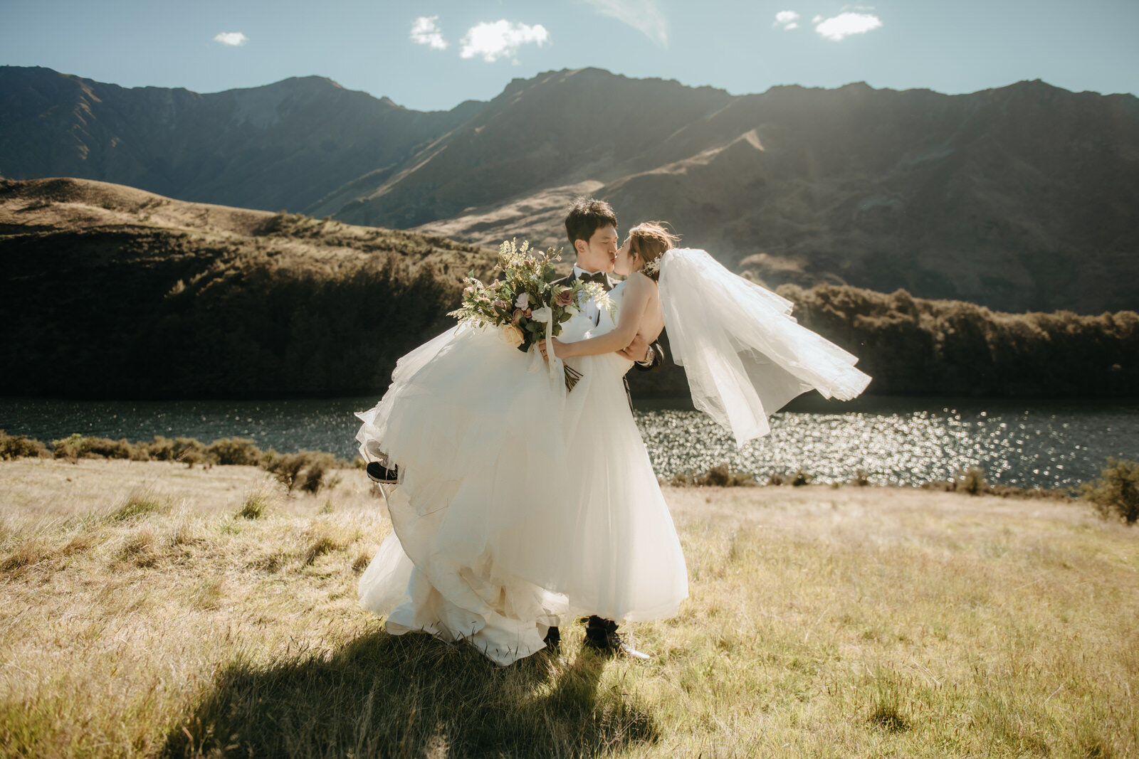 Queenstown Helicopter Pre-Wedding Shoot
