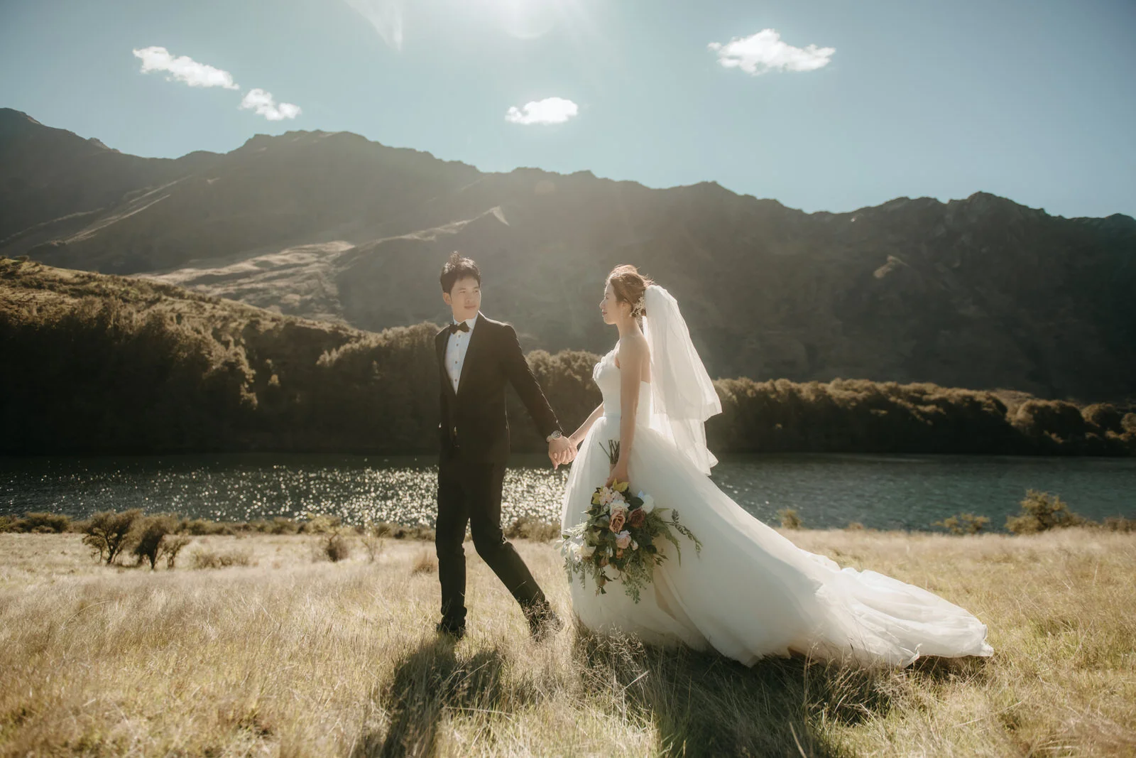 Queenstown Helicopter Pre-Wedding Shoot