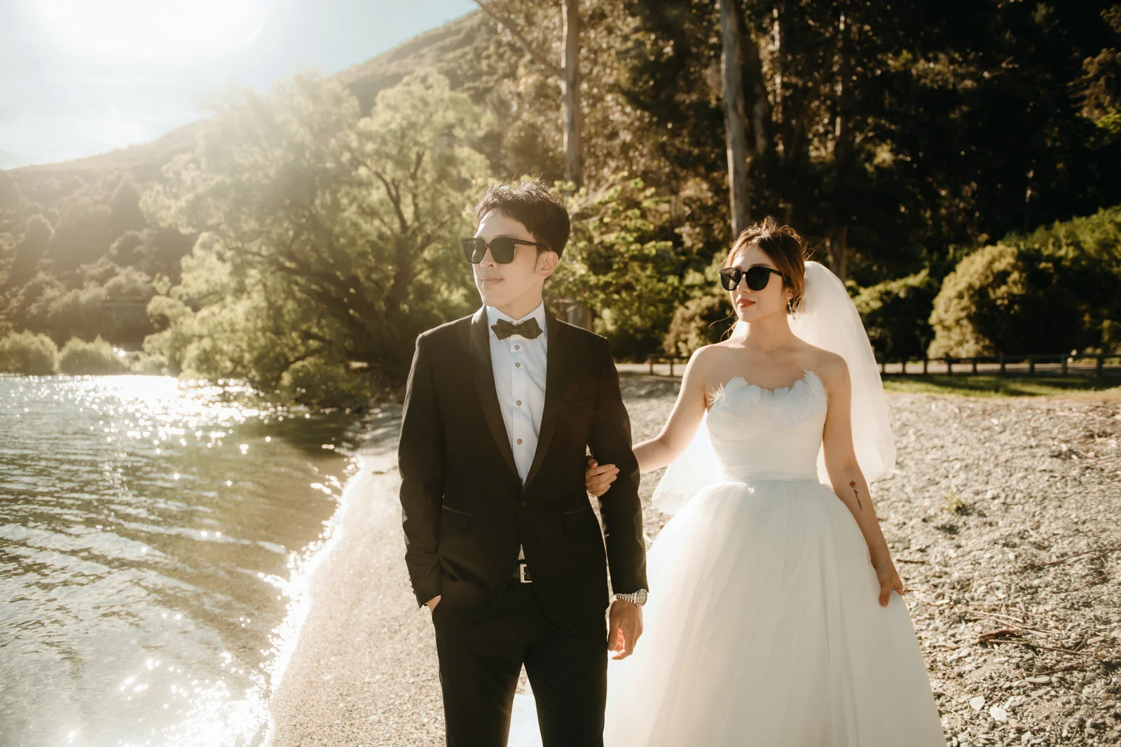 Queenstown Helicopter Pre-Wedding Shoot