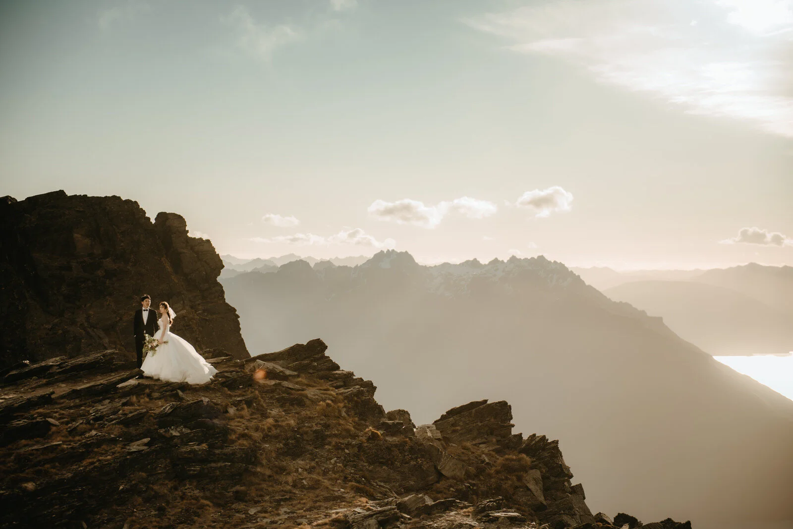 Queenstown Helicopter Pre-Wedding Shoot