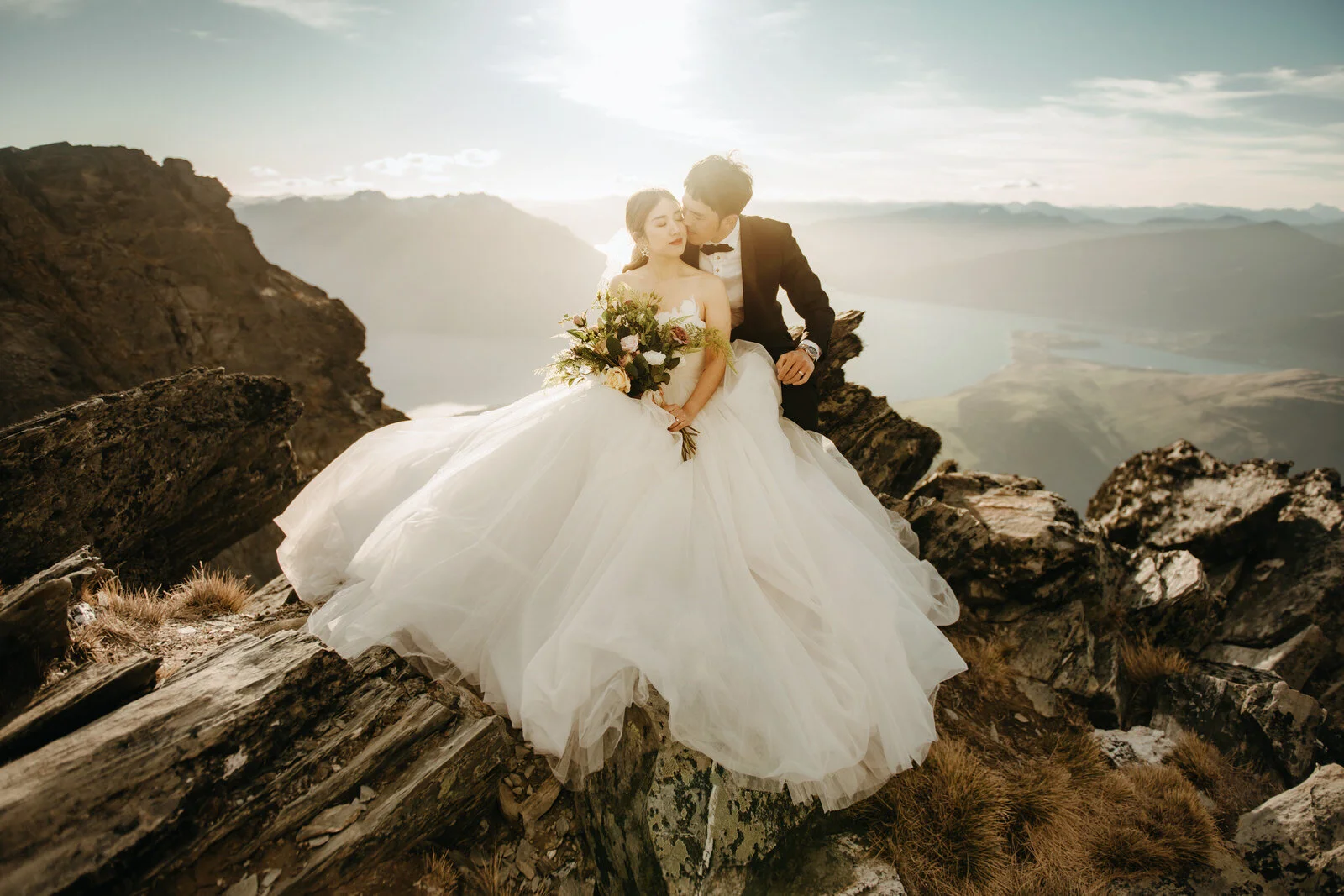 Queenstown Helicopter Pre-Wedding Shoot