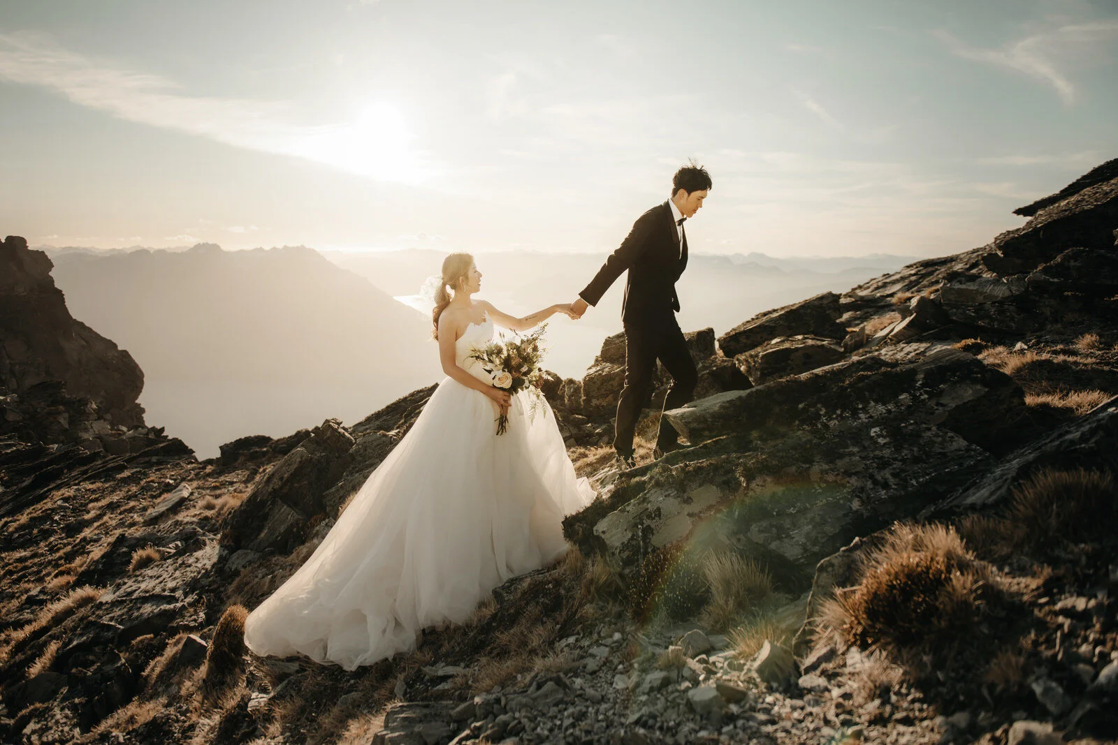 Queenstown Helicopter Pre-Wedding Shoot
