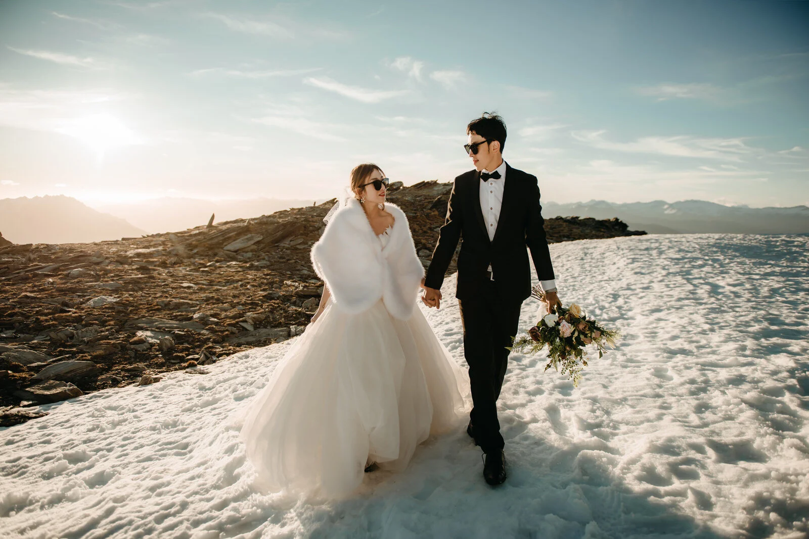 Queenstown Helicopter Pre-Wedding Shoot