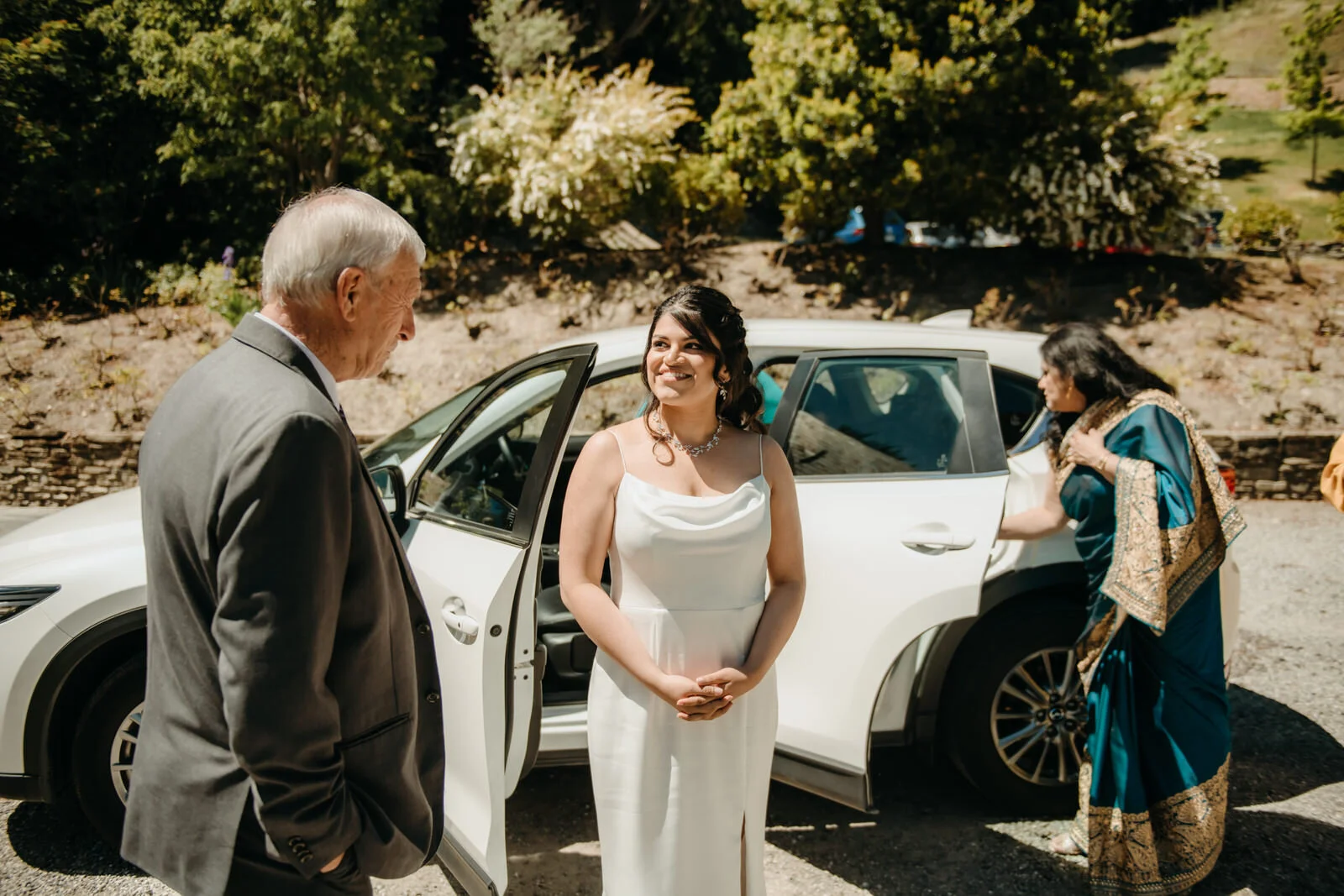 Lily and Ben's Queenstown Stoneridge Chapel by the Lake Wedding