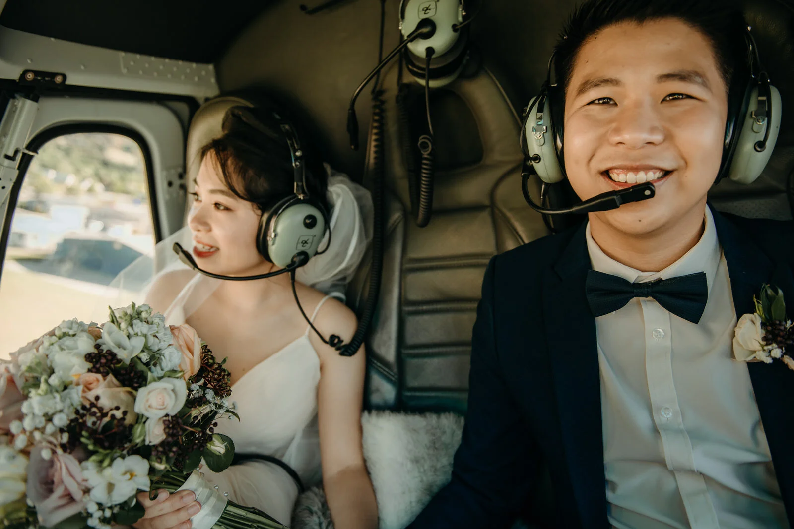 Nicole and Marcus' Queenstown Heli Pre-Wedding Photoshoot