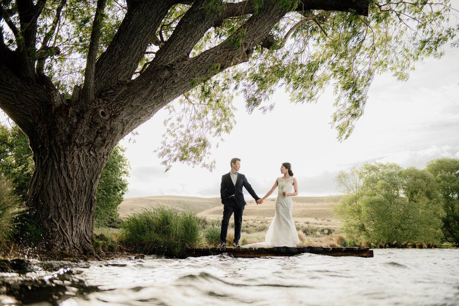 Coromandel Peak Heli Pre-Wedding Shoot