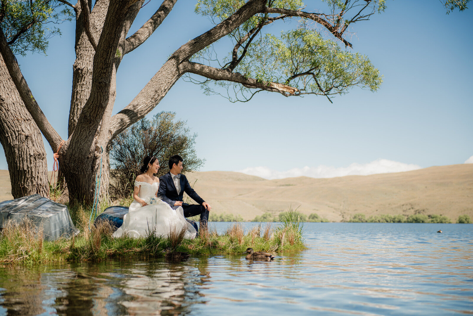 Coromandel Peak Heli Pre-Wedding Shoot