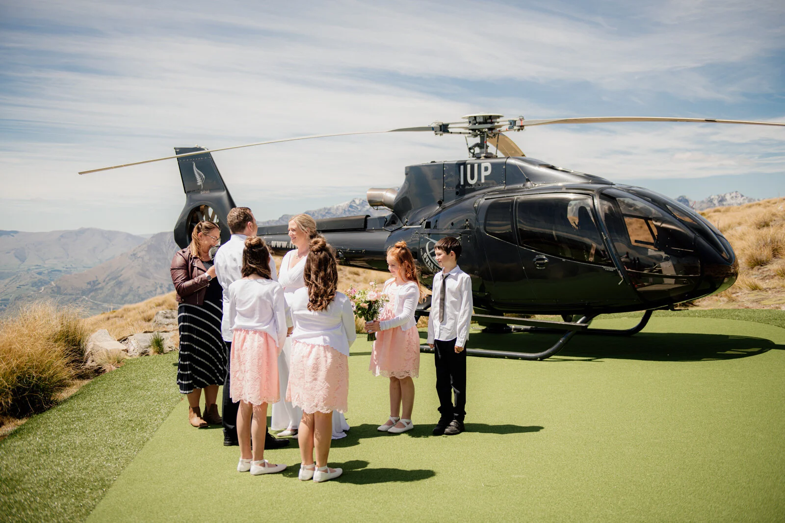 Queenstown Cecil Peak Heli Wedding Elopement