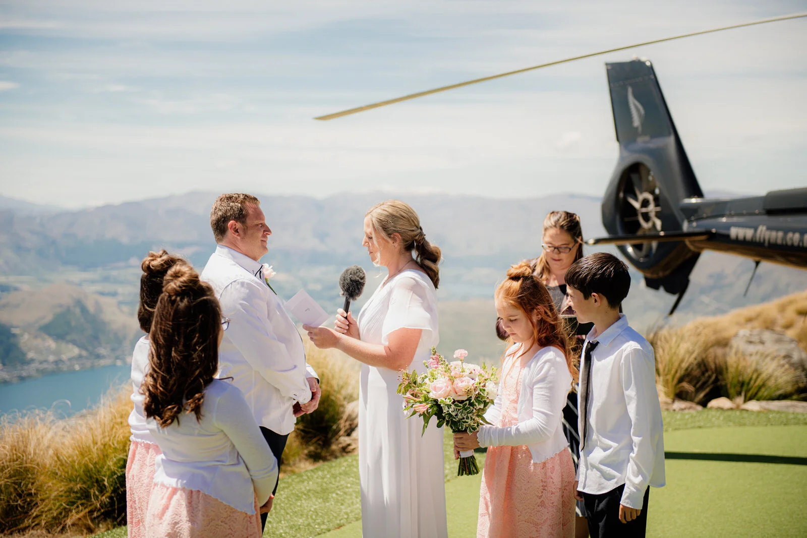 Queenstown Cecil Peak Heli Wedding Elopement