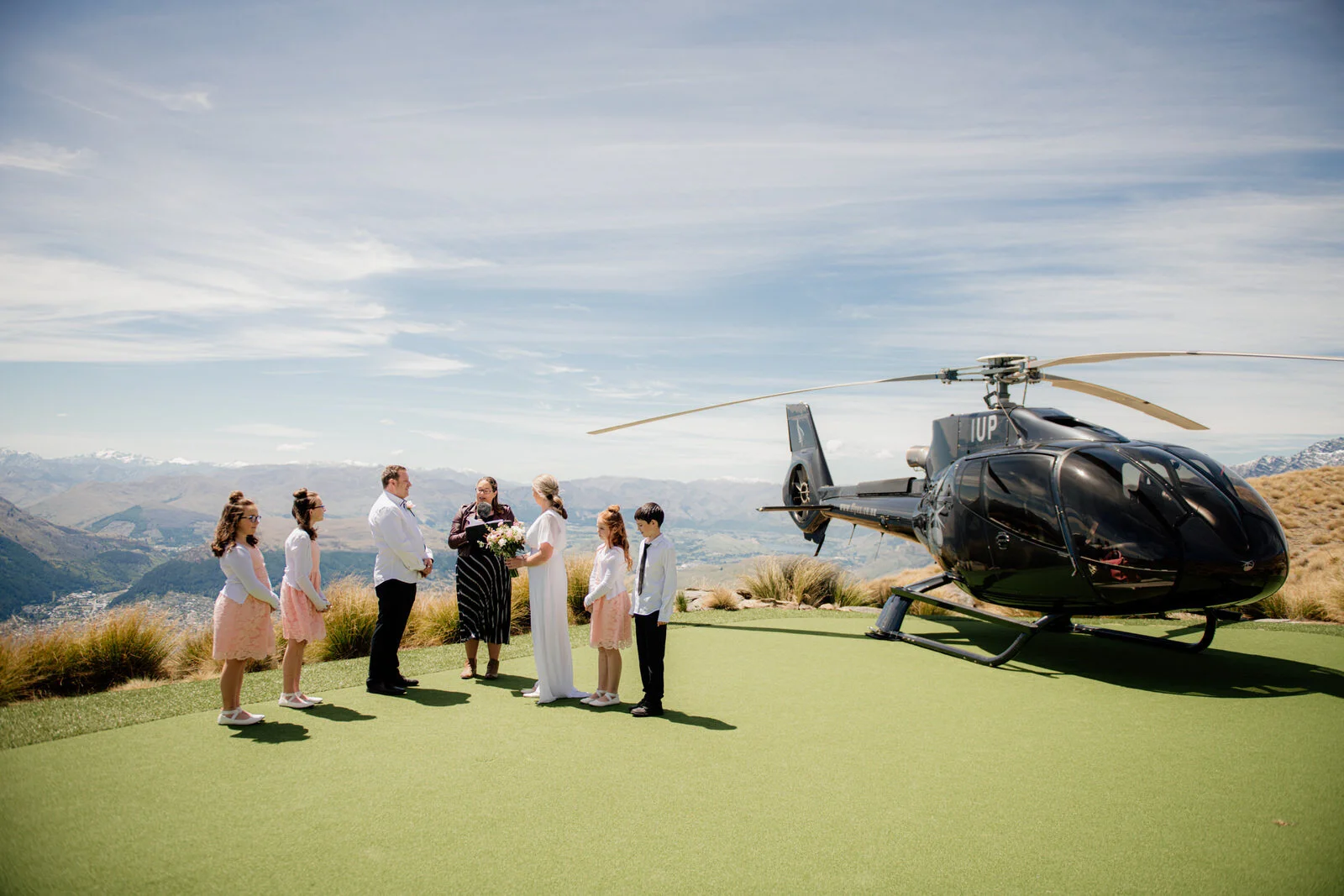 Queenstown Cecil Peak Heli Wedding Elopement