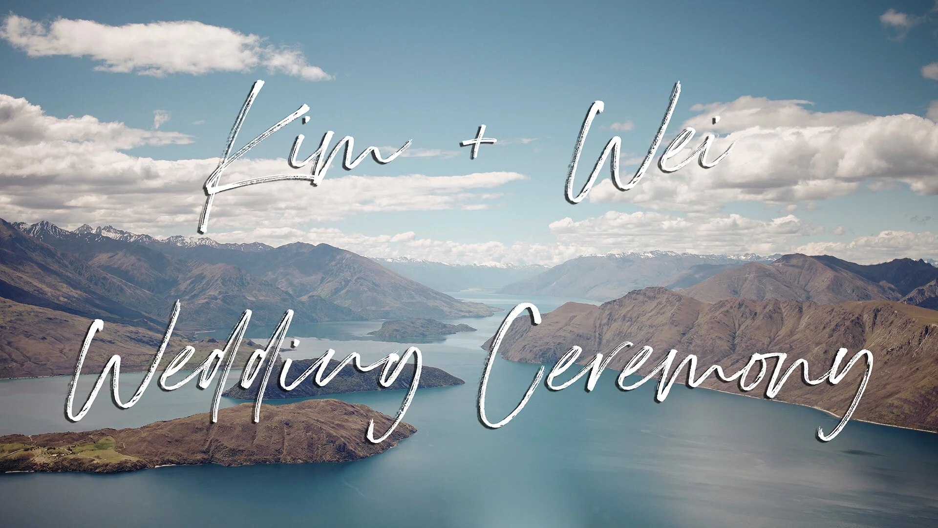 Kim and Wei's Wedding Live Stream