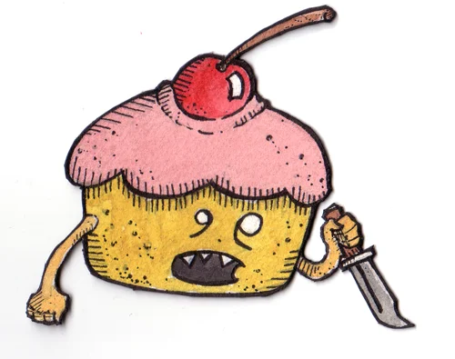 Killer cupcake