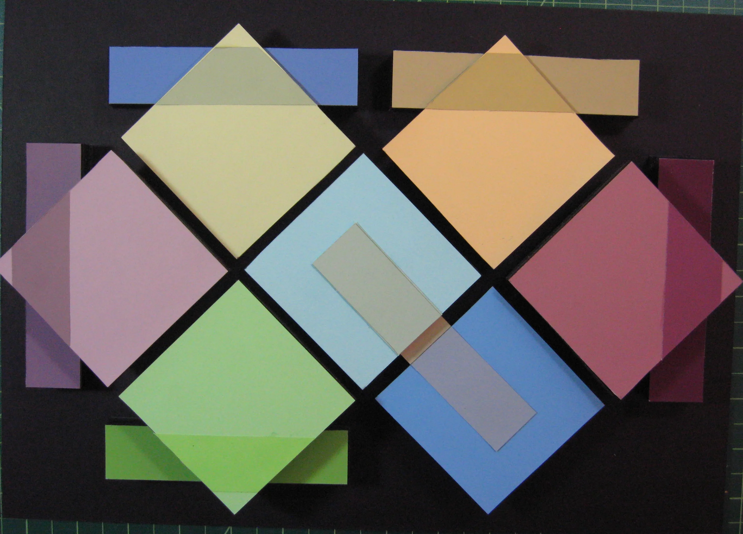 Transparency, student work