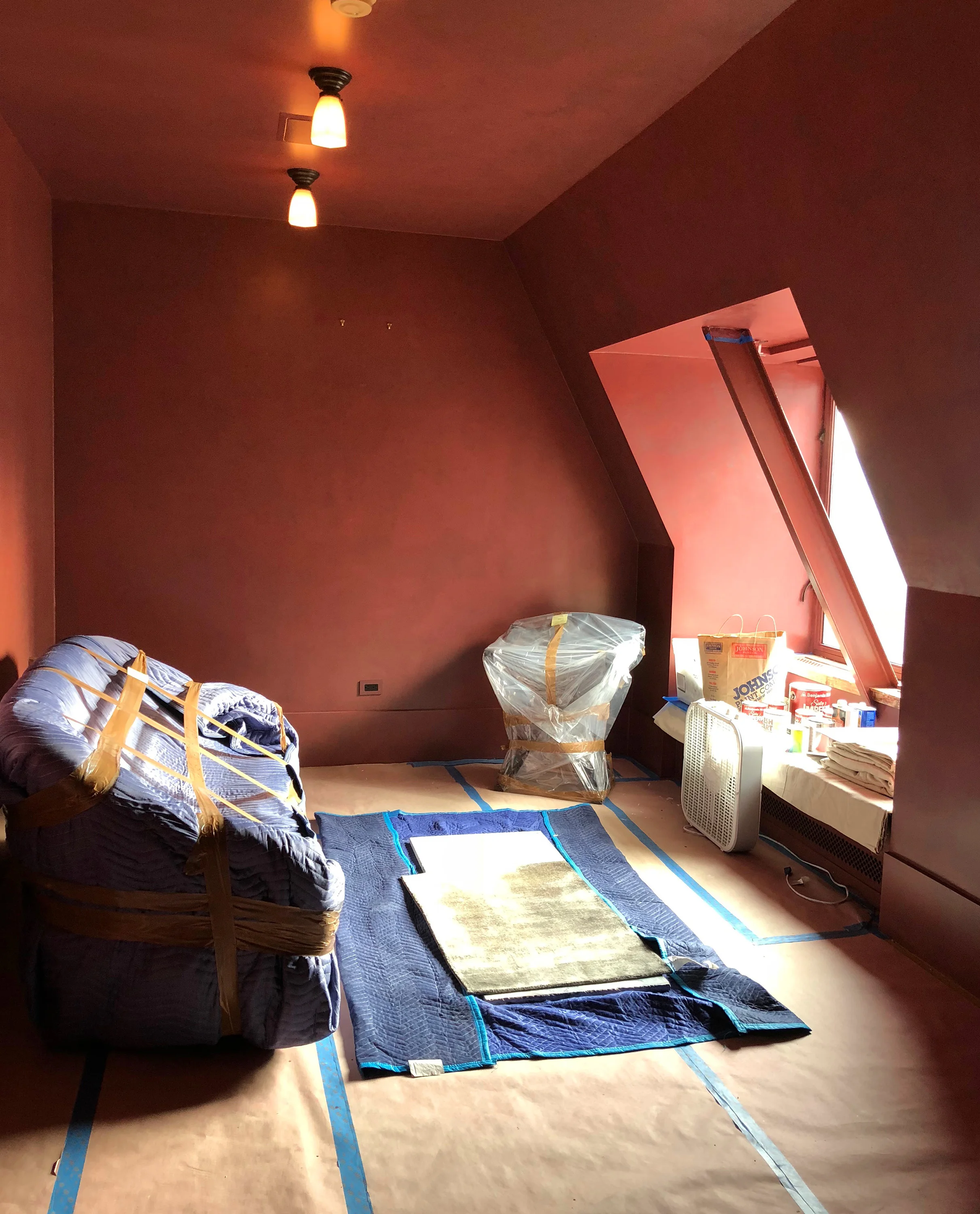Red room , private residence, NY