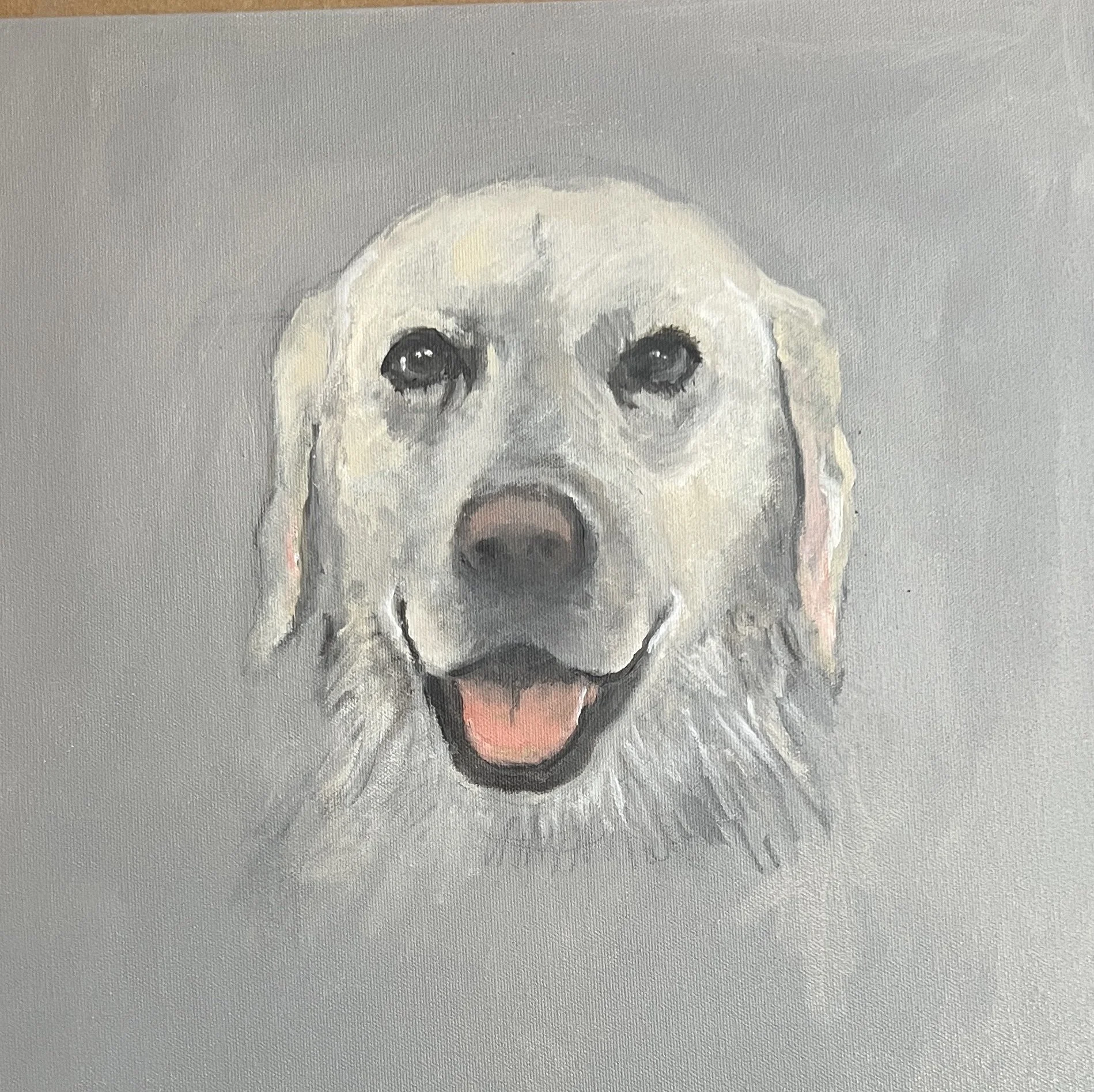 Oil painting portrait 