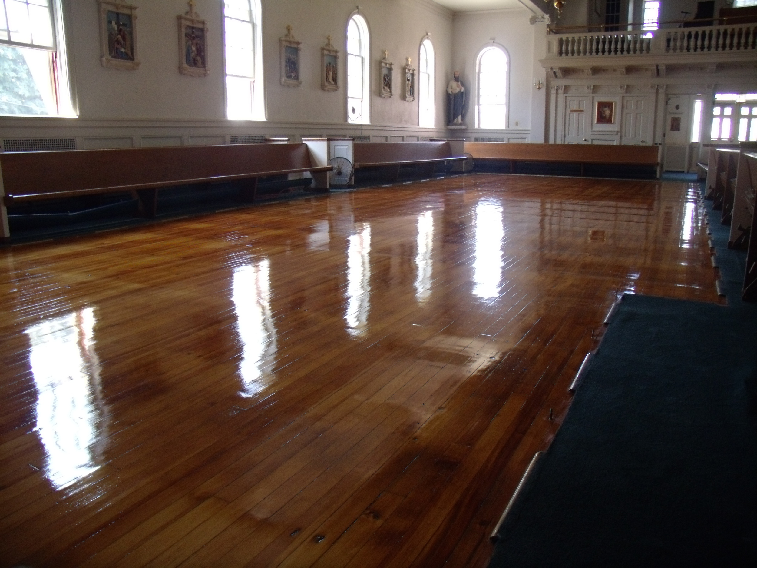 Refinished floors - Summer 2013