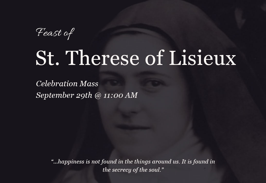 Feast of St. Therese of Lisieux