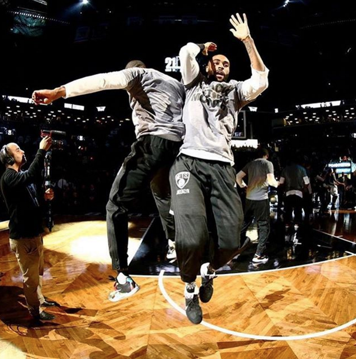 Image via @barclayscenter , shot by @natlyphoto .