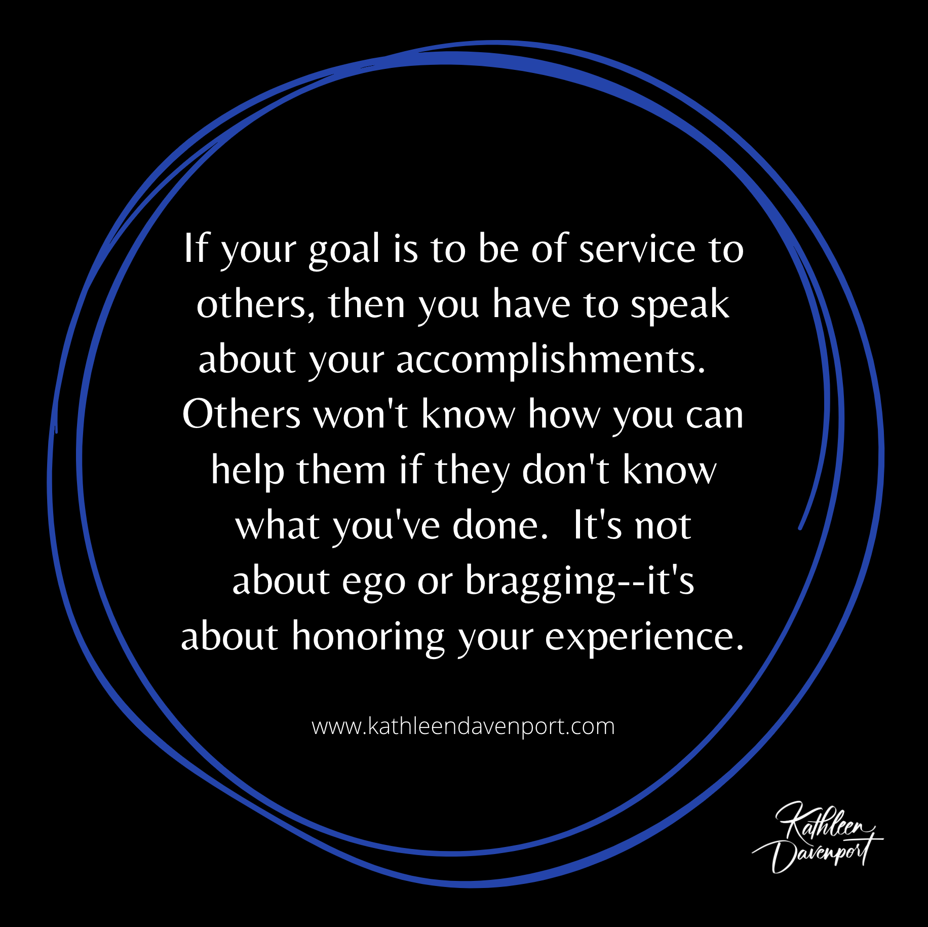 When Is It Okay to Brag?  When It's Not Bragging