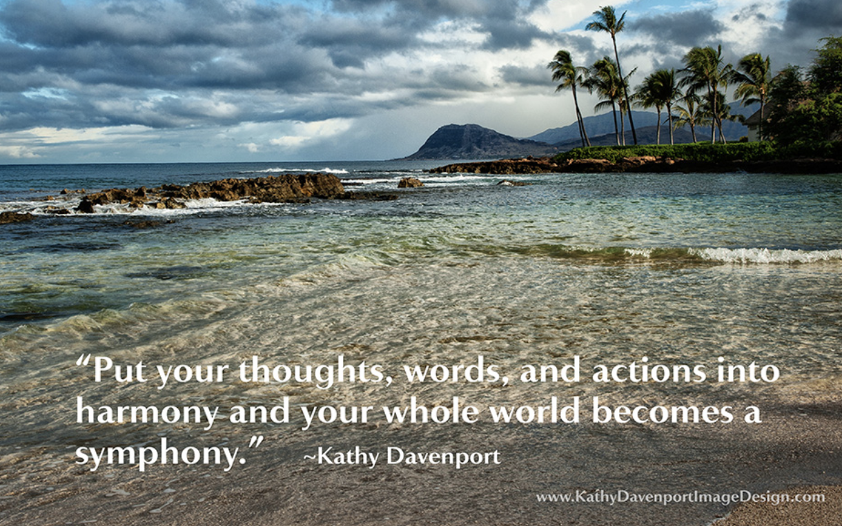 Forget About Balance--Strive for Harmony