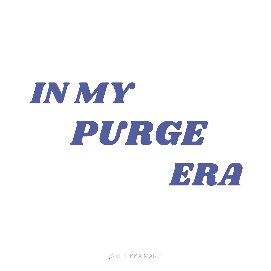 𝘥𝘳𝘦𝘥𝘨𝘦 , 𝘱𝘶𝘳𝘨𝘦 , 𝘥𝘳𝘦𝘥𝘨𝘦 , 𝘱𝘶𝘳𝘨𝘦 ⁣
It seems like the purge path has gone direct for me these past few years specifically,⁣
it&rsquo;s like John and I can&rsquo;t even watch a movie or show without a literal 🤮 scene {no joke, it&