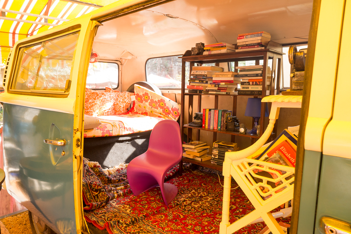 A bookstore in a combi!