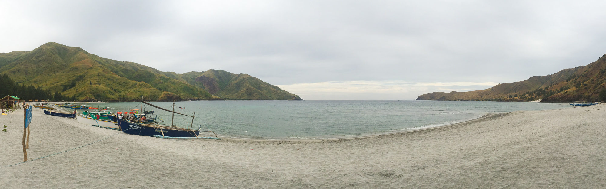 Nagsasa Cove panorama