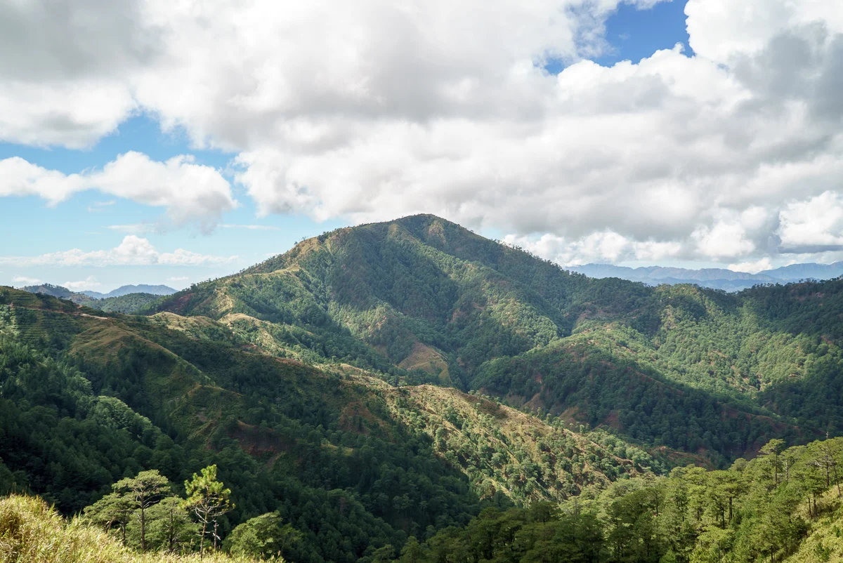 The Summit of Mt. Ugo glowers over the surroundings on a perfect afternoon