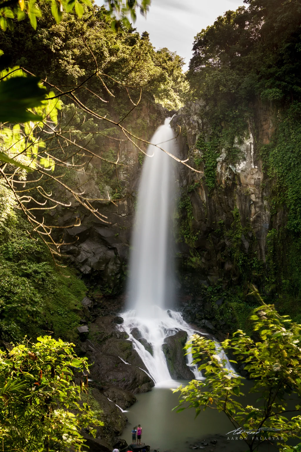 The majestic Buntot-Palos Falls in Pangil, Laguna
