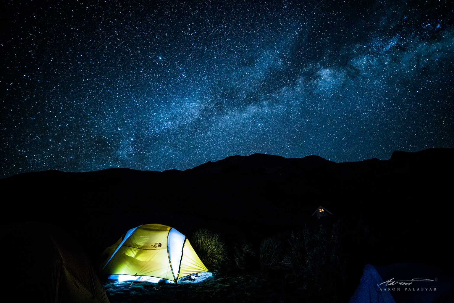 Initial edit of the photo, without taming the contrast in the foreground.